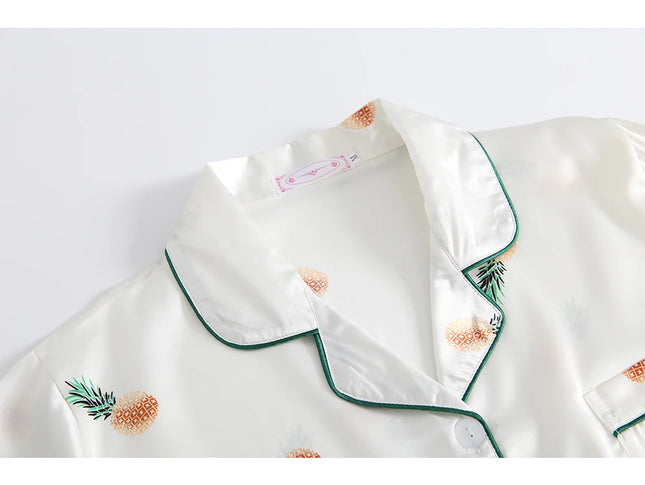 Sweet Print 7 Piece Pajama Set