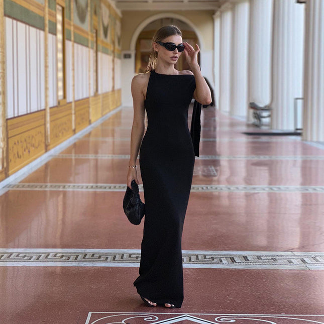 Ribbon Evening Dress
