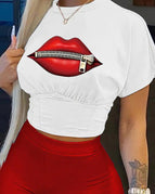 Mouth print / 2XL