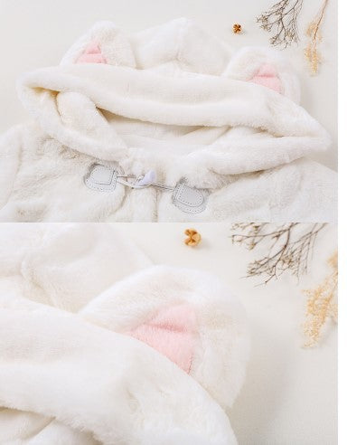 Kawaii Fur Kitty Coat