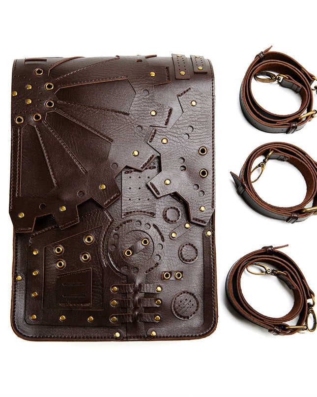 Vintage Steampunk Shoulder Bag Backpack