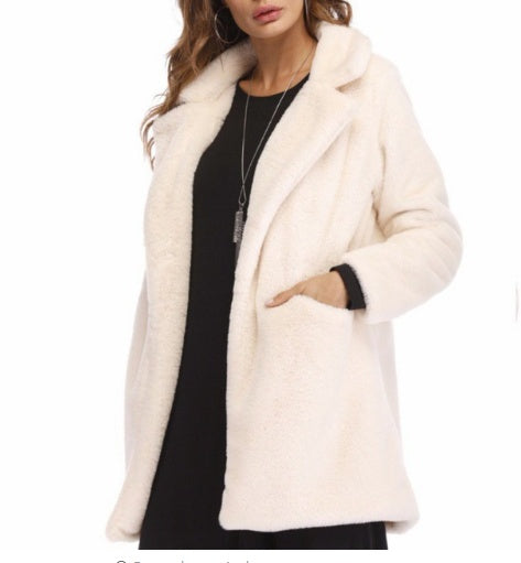 Faux Fur Long Coat