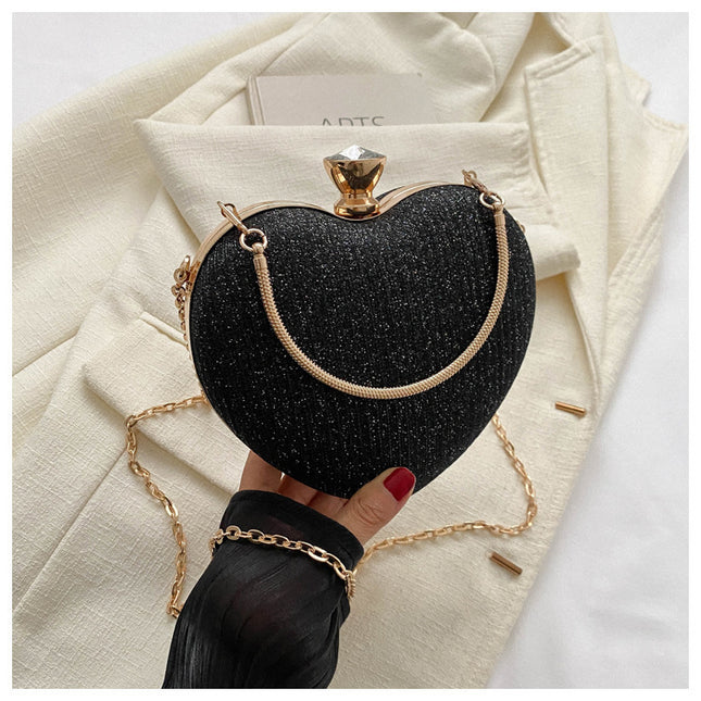 Heart Clutch Bag