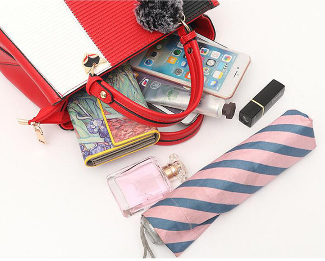 Tri-Color Tote