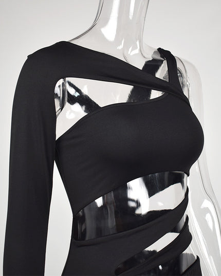 Hollowed-Out Jumpsuit