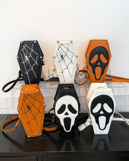 Ghost Face / Spider Web Purse