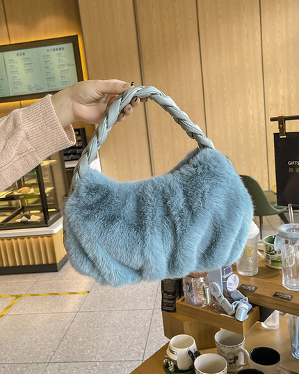 Plush Underarm Bag