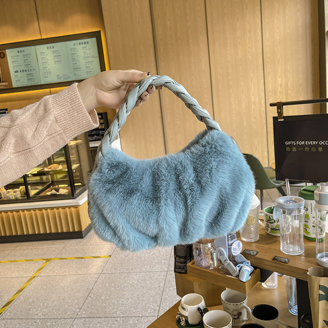 Plush Underarm Bag