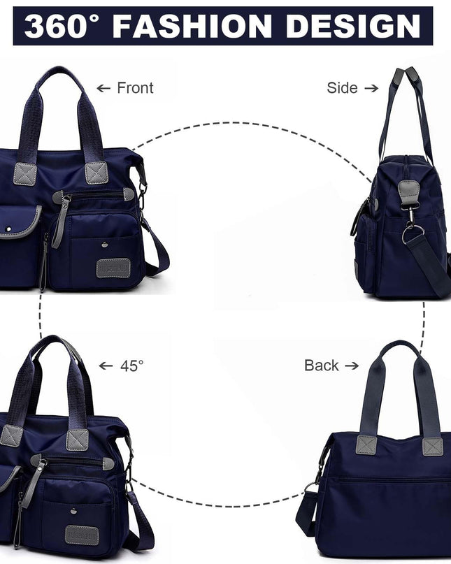 Multi Pocket Tote Bag