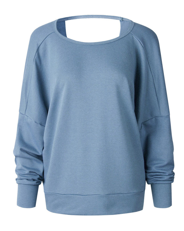 Halter Open Back Shirt