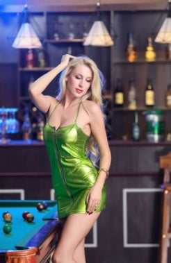 Zip Metallic Dress