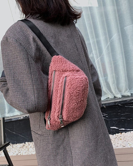 Faux Fur Crossbody
