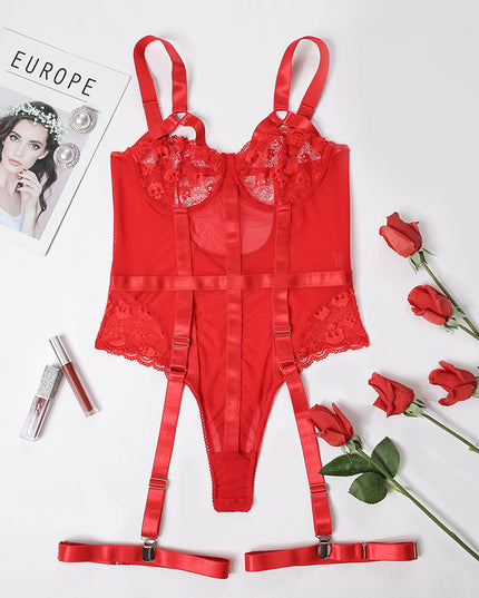 Erotic Lace Bodysuit