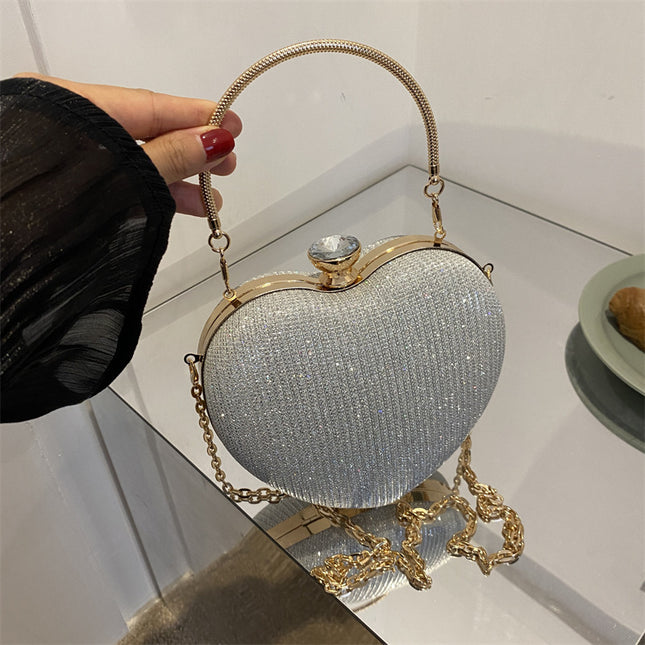 Heart Clutch Bag