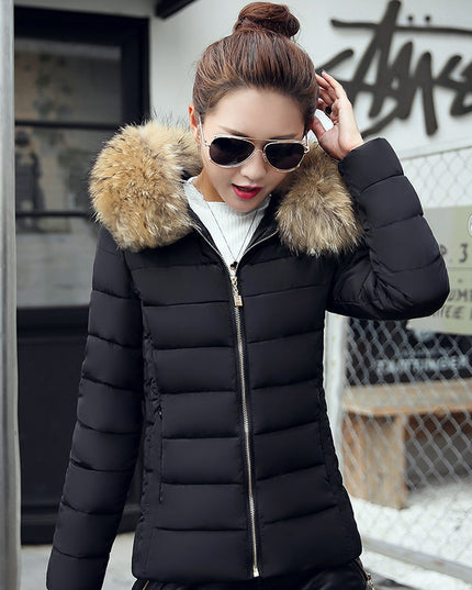 Down Jacket With Fur