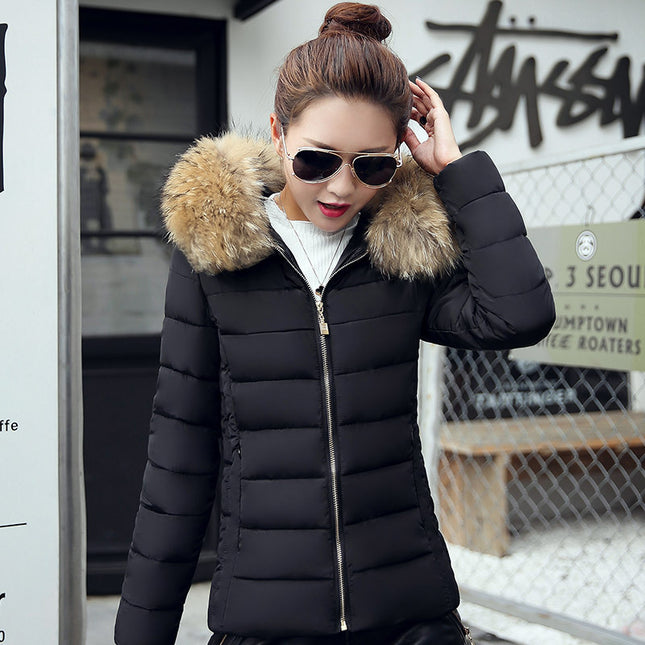 Down Jacket With Fur