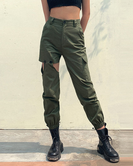 Irregular Harem Pants