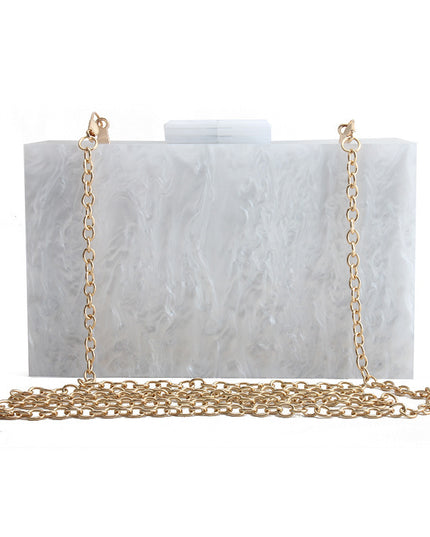Marble Acrylic Hand Bag