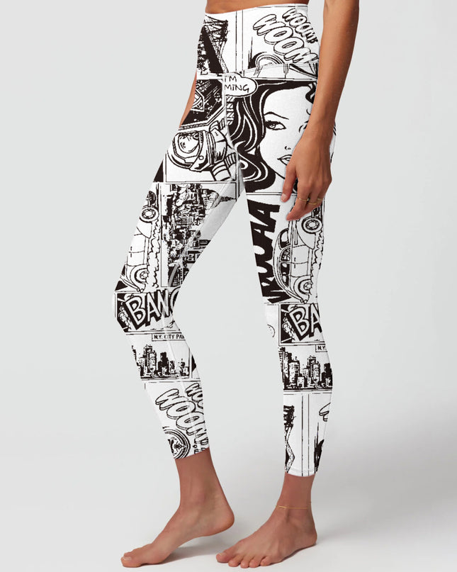 Print Yoga Pants