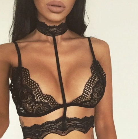 Lace Choker Bralette