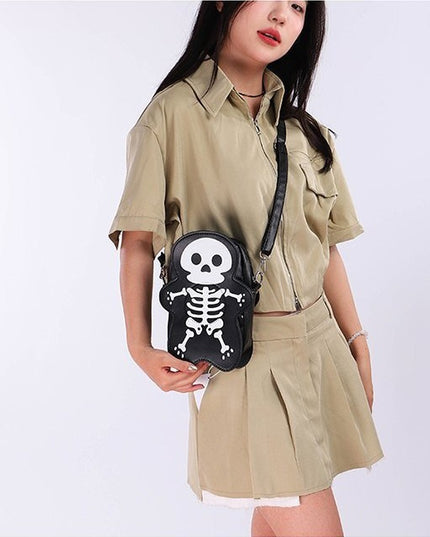 Skeleton Shoulder Bag