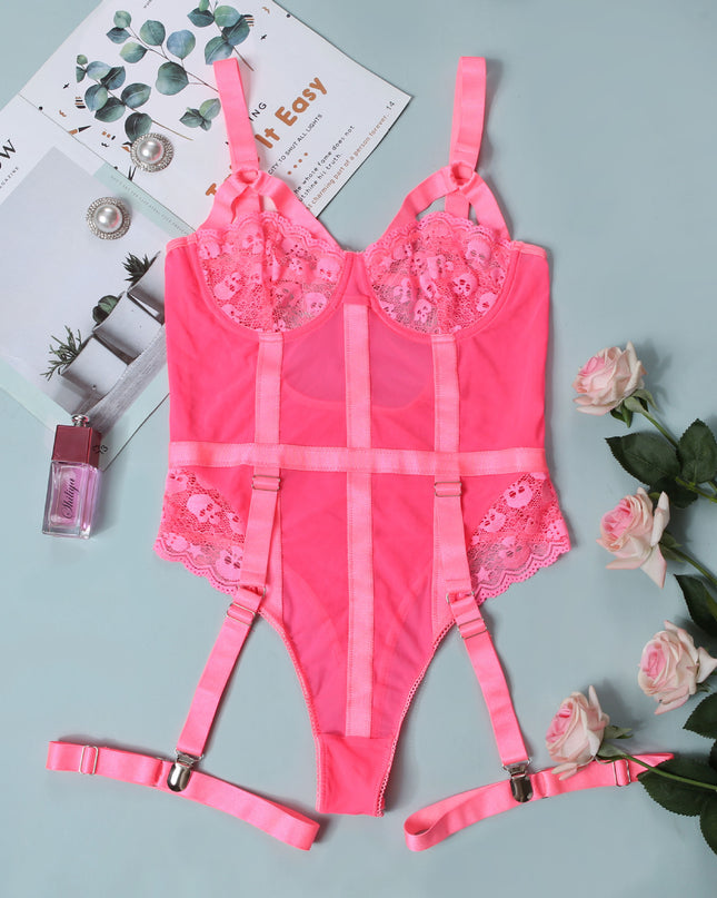 Erotic Lace Bodysuit