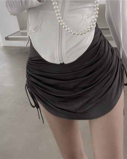 Scrunch Sides Skirt
