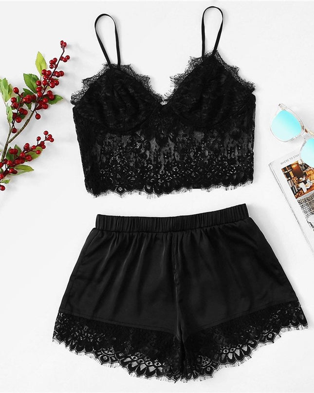 Lace Pajama Set