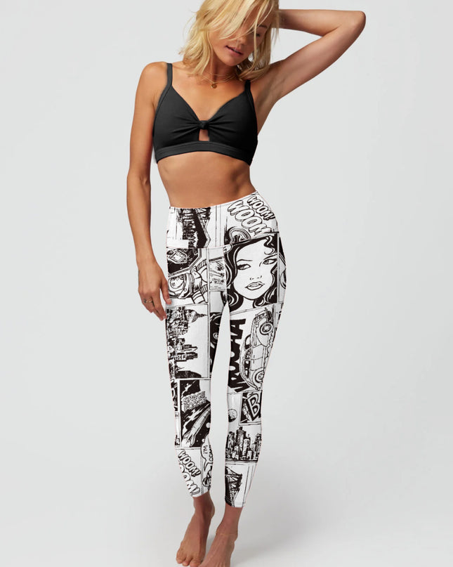 Print Yoga Pants