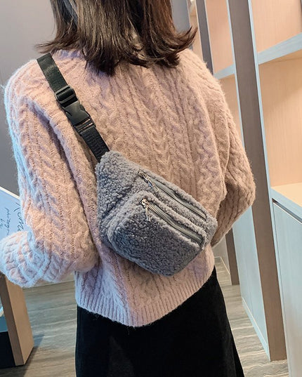 Faux Fur Crossbody