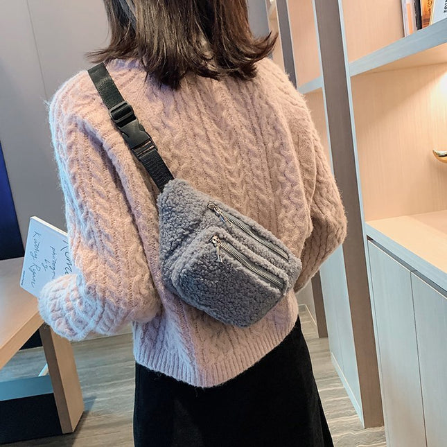 Faux Fur Crossbody