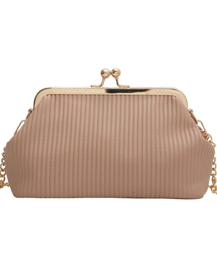 Elegant Chain Handle Clutch