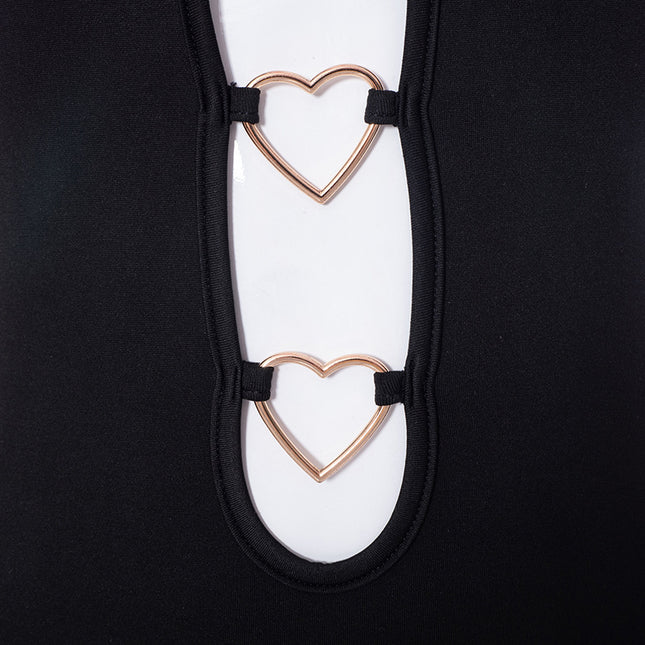 Hollow Out Heart Ring Dress