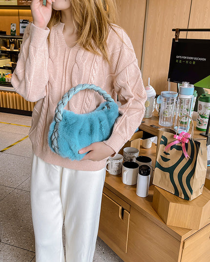 Plush Underarm Bag