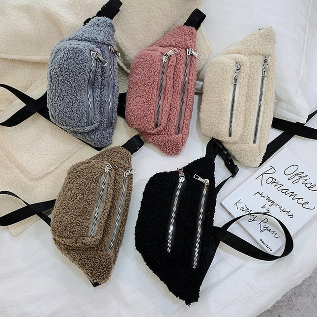 Faux Fur Crossbody