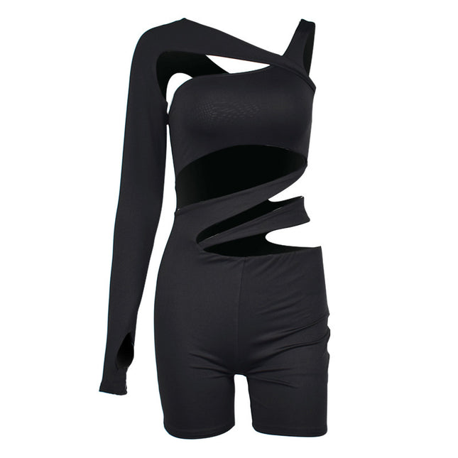Hollowed-Out Jumpsuit
