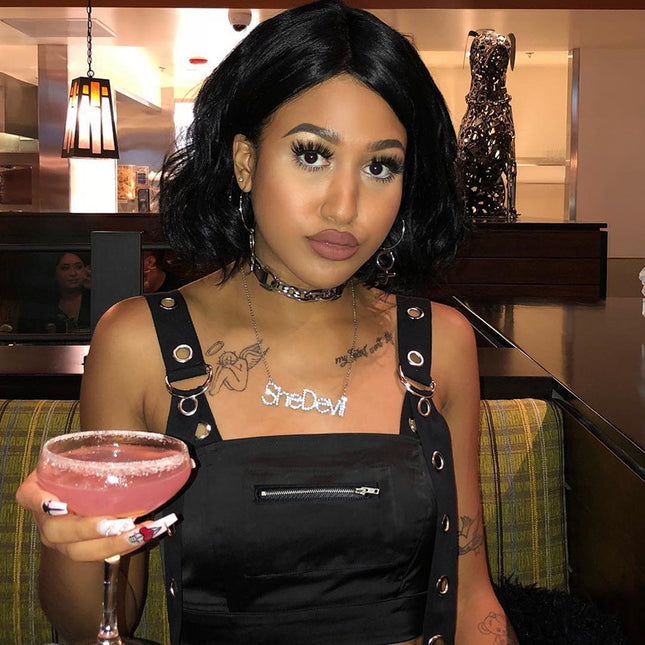 Shoulder Strap Crop Top