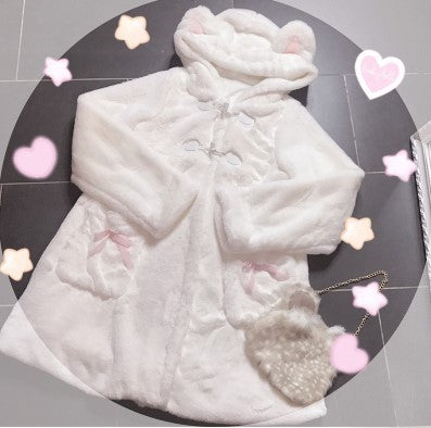 Kawaii Fur Kitty Coat
