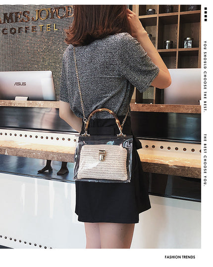 Bamboo Knot Woven Bag