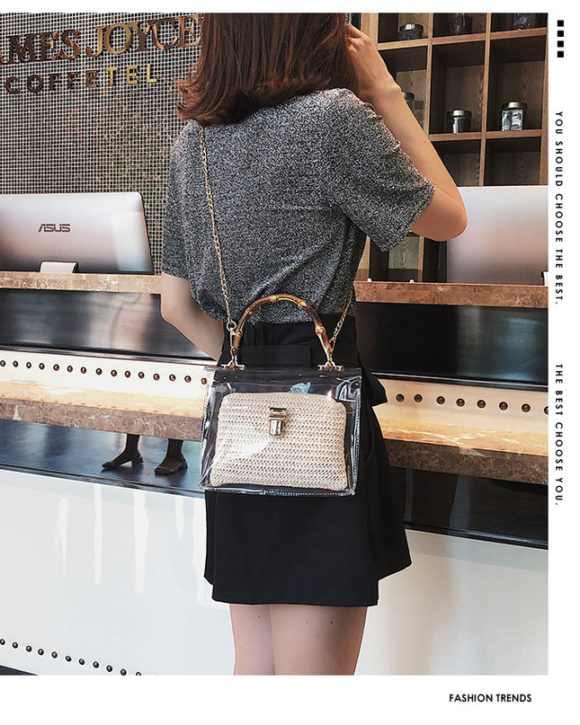 Bamboo Knot Woven Bag