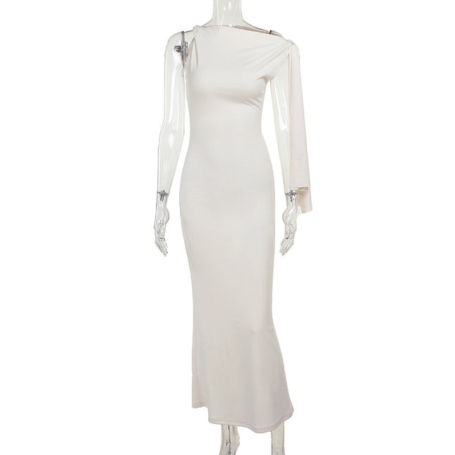 Ribbon Evening Dress