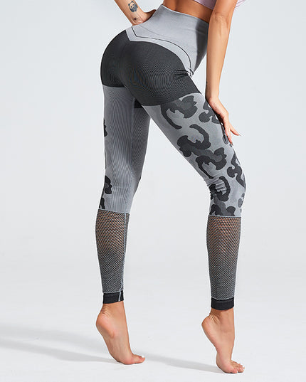 Camouflage Colorblock Leggings
