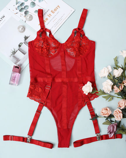 Erotic Lace Bodysuit
