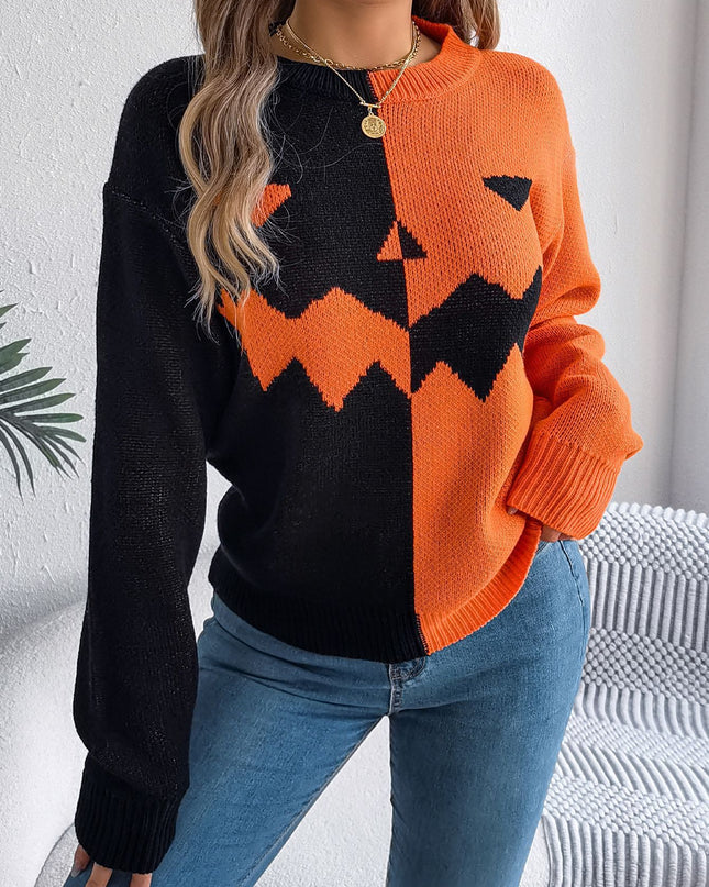 Halloween Pullover Sweater