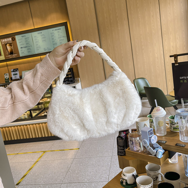 Plush Underarm Bag