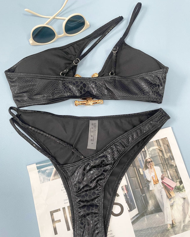 Snake Print Bikini
