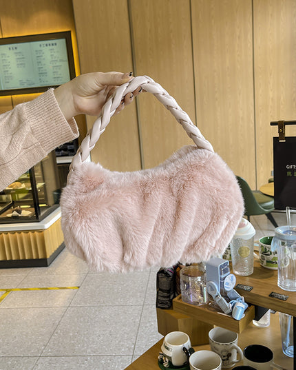 Plush Underarm Bag
