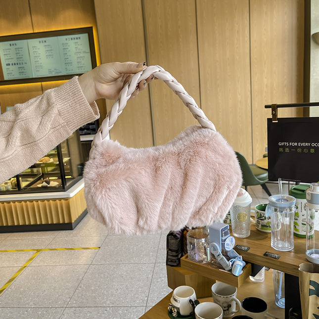 Plush Underarm Bag