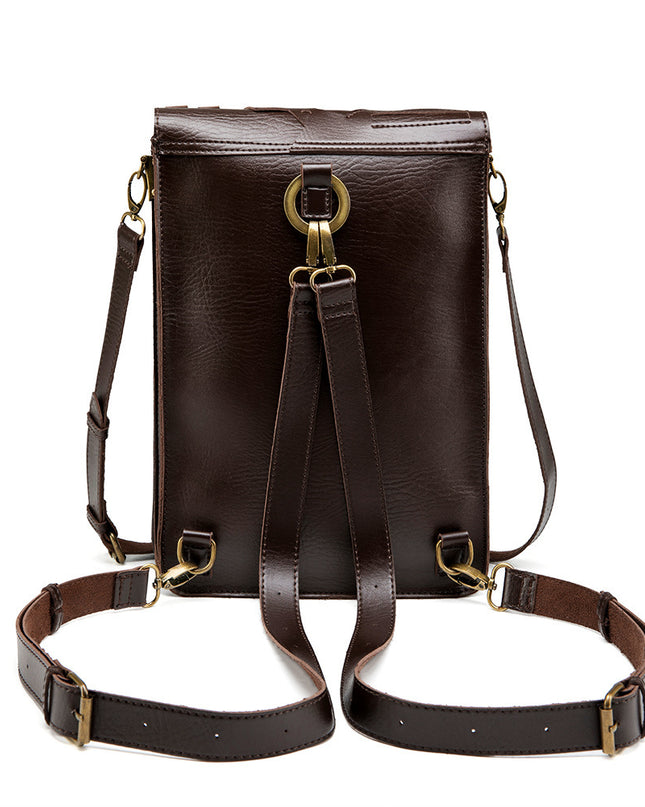 Vintage Steampunk Shoulder Bag Backpack