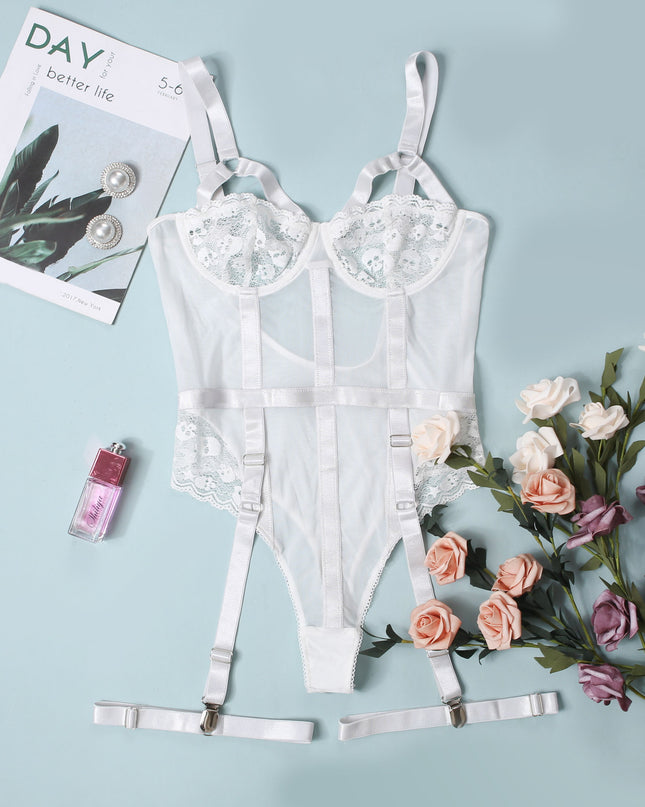 Erotic Lace Bodysuit